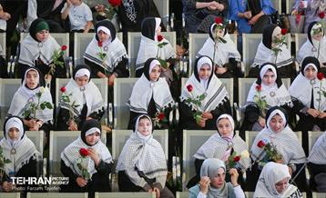 جشن میلاد حضرت معصومه(س) و روز دختر در بوستان جوانمردان 1