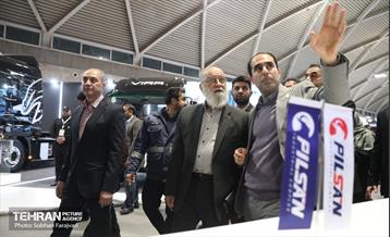 مراسم افتتاح پنجمین نمایشگاه خودرو تهران 19