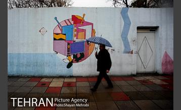 بارش باران بهاری در تهران  22