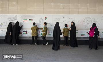 رویداد طراحی دیواری با ماژیک 11