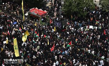 تشییع پیکر شهید اسماعیل هنیه 16