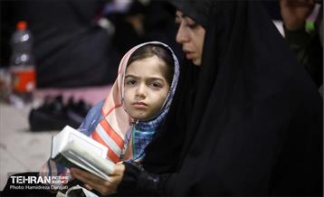 احیای شب‌ بیست‌ویکم ماه رمضان در مقبره الشهدای گمنام ندسا 42