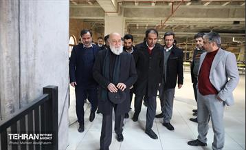 بازدید رییس شورای شهر تهران از پروژه خانه شهر (بلدیه) 17