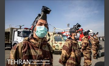 نخستین مانور امداد هوایی تهران در زمان بحران 11