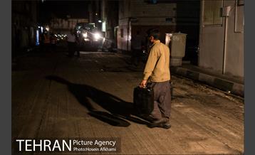 عملیات آسفالت ریزی در ناحیه یک منظقه هفت‎ 17