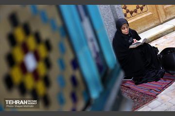 احیای شب بیست‌ویکم ماه رمضان امامزاده پنج تن لویزان 58