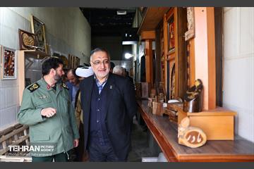 بازدید شهردار تهران از مراکز درمان معتادان متجاهر 35