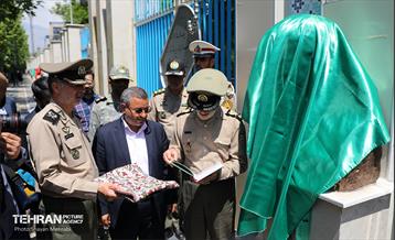 رونمایی از ۸ سردیس شهدای ارتش جمهوری اسلامی ایران 18