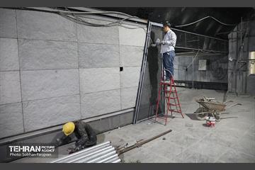 توسعه متروی تهران؛ ایستگاه میدان کتاب 8