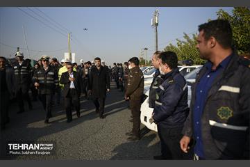 طرح زمستانه مشترک پلیس راهور و شهرداری تهران 31