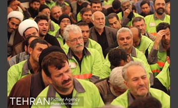 حضور شهردار تهران در جمع خدام الحسین 13