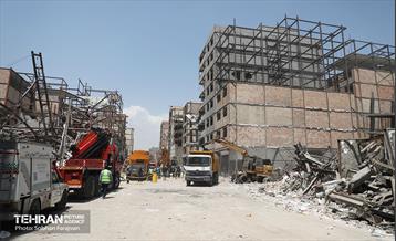 دومین روز آواربرداری ساختمان‌های غیرمجاز در منطقه ۱۹ 8