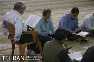 تلاوت قرآن و افطاری ساده مساجد در ماه مبارک رمضان 5