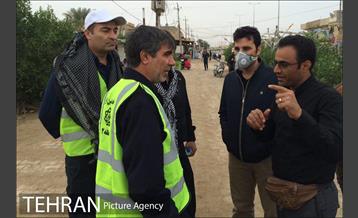 فعالیت های منطقه 2 شهرداری تهران در شهر کوت عراق برای زائرین اربعین حسینی 10