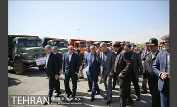 ارسال تجهیزات و ماشین آلات به خوزستان 9