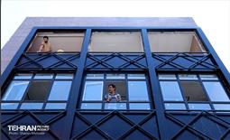 بازدید اصحاب رسانه از بازسازی ساختمان‌های آسیب‌دیده جنگ 12 روزه 1