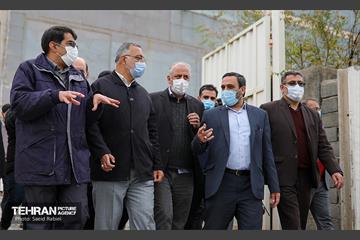بازدید شهردار تهران از مجموعه شهر آفتاب 51