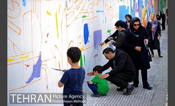 رنگ آمیزی و طراحی جداره شهری در منطقه 7 7