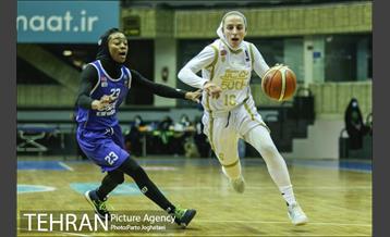 دیدار بسکتبال زنان  مهرام و گروه بهمن تهران 26