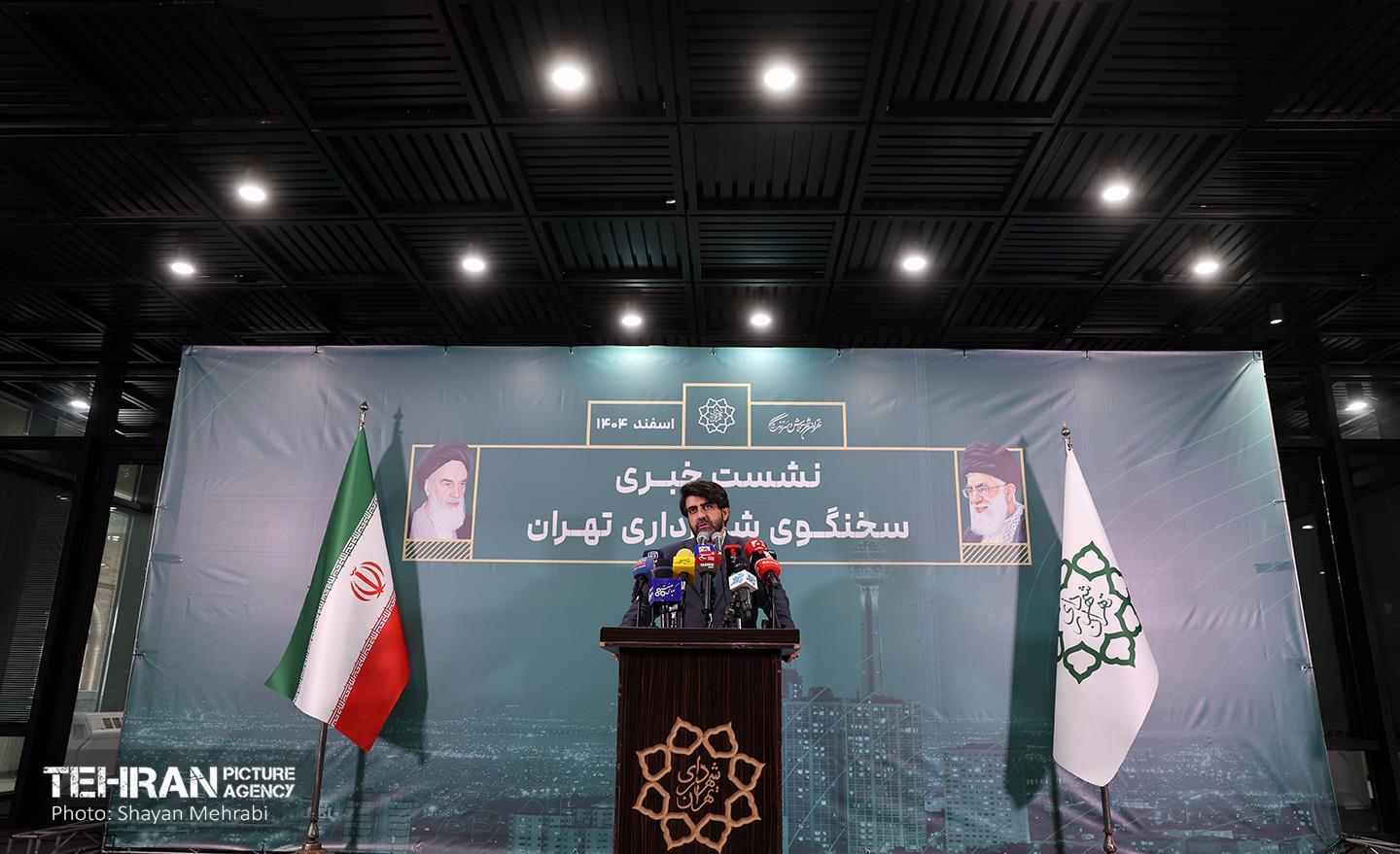 نشست خبری سخنگوی شهرداری تهران 2