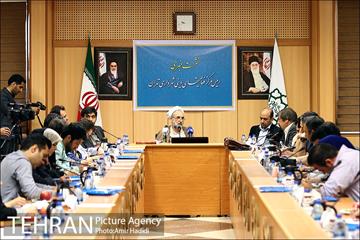 نشست خبری رییس مرکز فعالیتهای دینی شهرداری تهران 11