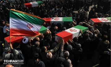 مراسم تشییع پیکرهای ۱۰۰ شهید گمنام 29