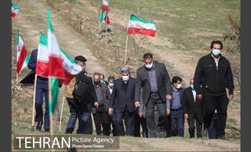 مراسم درختکاری در بوستان پردیسان 3