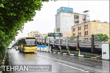 بازگشایی پل کریمخان پس از مرمت 15