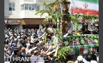 تشییع پیکر شهدای حادثه تروریستی تهران 27