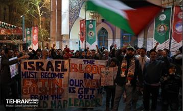 تجمع مردمی در محکومیت فاجعه بیمارستان شفا غزه 13