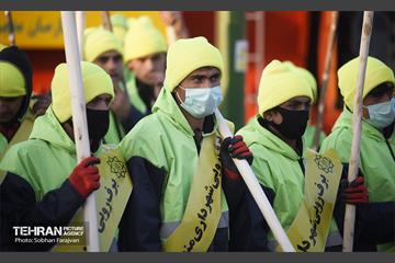 طرح زمستانه مشترک پلیس راهور و شهرداری تهران 9