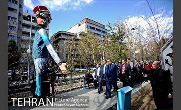 بازدید معاونین شهرداری تهران از نوروزگاه بلوار کشاورز 13