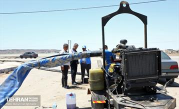 امدادرسانی تیم مدیریت بحران تهران به مناطق سیل‌زده سیستان و بلوچستان 28