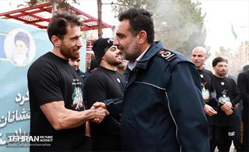 مراسم نهمین سالگرد شهدای آتش نشان حادثه ساختمان پلاسکو 2