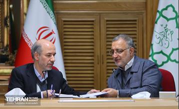 نشست مشترک وزیر نیرو و شهردار تهران 19