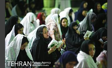 مراسم شب احیای ماه رمضان در امامزاده صالح(ع) 15