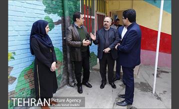 بازدید مدیر کل دفتر شهردار تهران از مدرسه صبح رویش 2