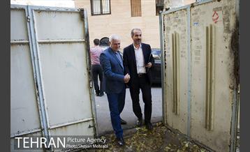 بازدید شهردار تهران ار خانه نیما یوشیج 7