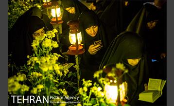 مراسم احیای شب بیست‌ویکم ماه مبارک رمضان در بهشت زهرا (س) 13