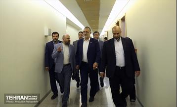 دیدار هیئت عراقی با شهردار تهران