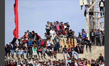 تماشاگران دیدار دو تیم ایران و چین