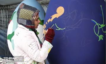 جشنواره تخم مرغ رنگی در بوستان ملت 33