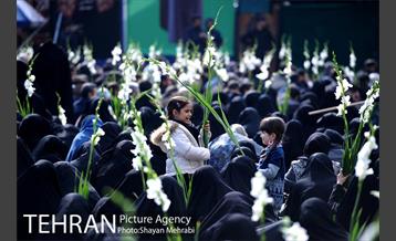 عزاداری شهادت حضرت زهرا(س) در میدان فاطمی  12