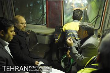بازدید شهردار تهران از بخش میانی خط 7 مترو 2
