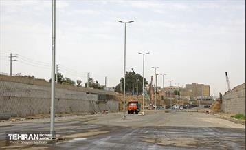 بازدید شهردار تهران از پروژه بزرگراه شهید بروجردی 3