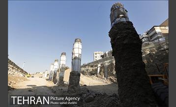 بازدیدشهردار تهران از پروژه های زیرگذر گیشا و استاد معین 11