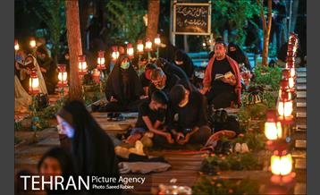 مراسم احیای شب بیست و سوم ماه مبارک رمضان در گلزار شهدای بهشت زهرا(س) 10