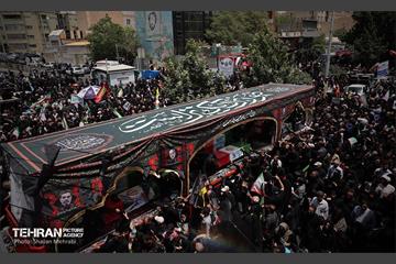 تشییع شهدای اقتدار ملی در تهران - 4 44