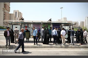بازدید اصحاب رسانه از منطقه ۵ شرکت واحد اتوبوسرانی 3