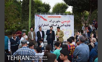 مانور زلزله امن و اسکان اضطراری منطقه 5 24